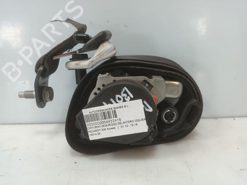Used Front left seatbelt PEUGEOT 208 I (CA_, CC_) [2012-2021]  29822510