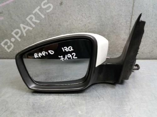 Used Left mirror SKODA RAPID (NH3, NK3, NK6) 1.6 TDI (105 hp) 12748663