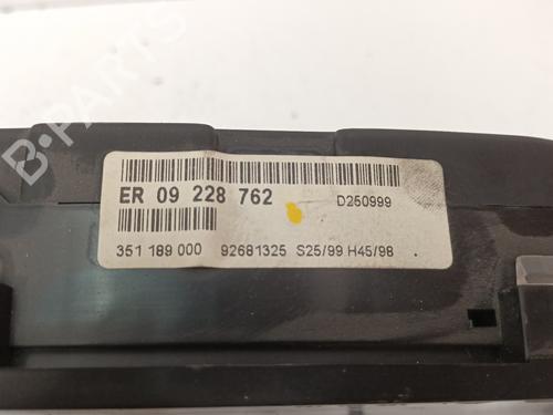 Instrument cluster OPEL ZAFIRA A MPV (T98) 1.8 16V (F75) | BP13474836C47 