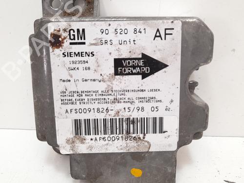Kollisjonspute styreenhet OPEL ASTRA G Hatchback (T98) 1.6 (F08, F48) (75 hp) 12784006