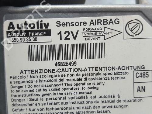 Kollisjonspute styreenhet FIAT DOBLO Box Body/MPV (223_) 1.9 JTD (223ZXE1A) | BP12815898M53 