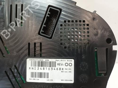 Instrument cluster RENAULT MEGANE III Hatchback (BZ0/1_, B3_) 1.5 dCi (BZ1G, BZ1W, BZ0R) | BP17463139C47 
