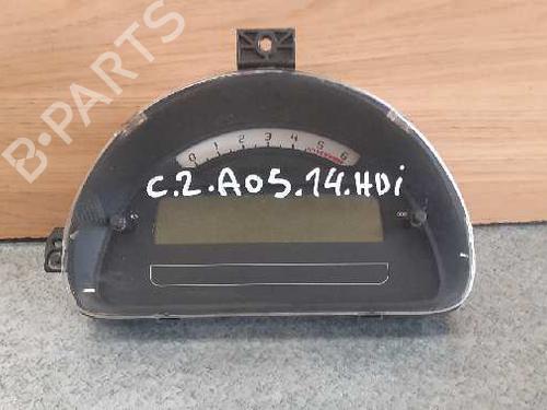 Used Instrument cluster CITROËN C2 (JM_) 1.4 HDi (68 hp) 12763301
