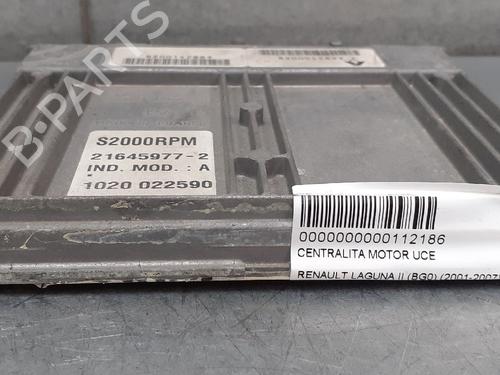 Used Engine control unit (ECU) RENAULT LAGUNA I (B56_, 556_) 1.6 16V (B568, B561) (107 hp) 12690790