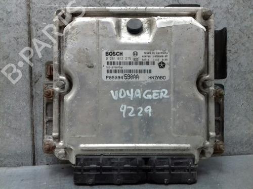 Used Engine control unit (ECU) CHRYSLER VOYAGER IV (RG, RS) 2.5 CRD (141 hp) 12704424