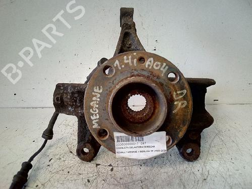 Right front steering knuckle RENAULT MEGANE II (BM0/1_, CM0/1_) 1.4 16V (BM0B, CM0B) (98 hp) 12718169