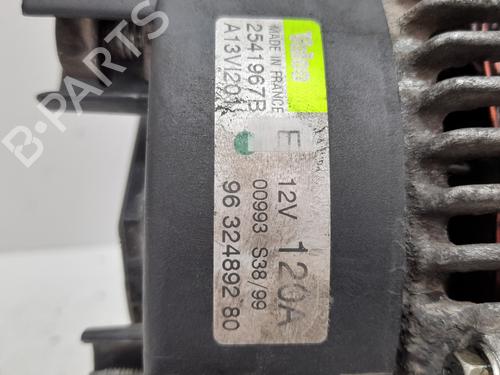 Alternator RENAULT ESPACE III (JE0_) 3.0 V6 24V (JE0G, JE0R) | BP12741382M7 