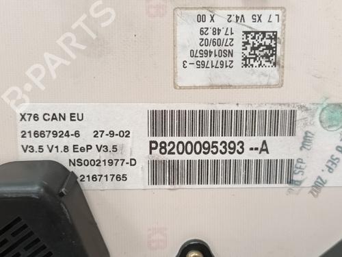 Instrument cluster RENAULT KANGOO (KC0/1_) 1.5 dCi (KC07) | BP14360838C47 
