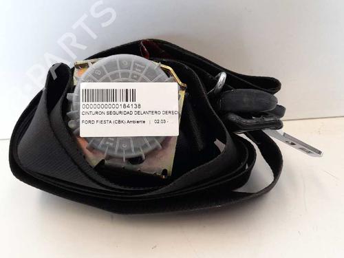 Used Front right seatbelt FORD FIESTA V (JH_, JD_) 1.25 16V (70 hp) 12725195