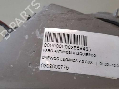 Left front fog light DAEWOO LEGANZA (KLAV) 2.0 16V | BP12765910C30 