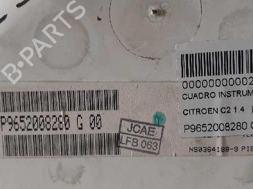 Instrument cluster CITROËN C2 (JM_) 1.4 | BP12739420C47 