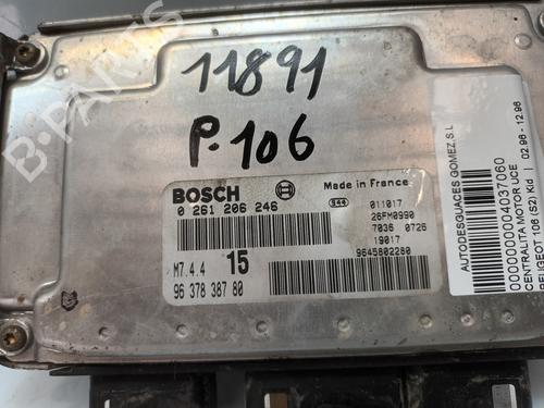 Engine control unit (ECU) PEUGEOT 106 II (1A_, 1C_) 1.1 i | BP19920731M57 