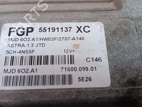 Engine control unit (ECU) OPEL ASTRA H (A04) | BP33459858M57 - Image 4