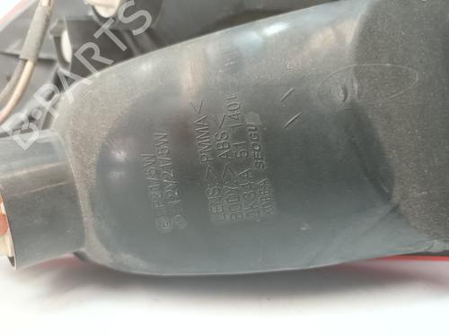 Left taillight KIA RIO I Hatchback (DC) 1.3 | BP19341453C34 