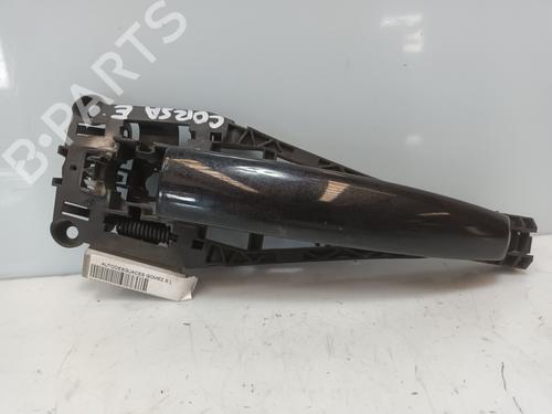 Used Rear left exterior door handle OPEL CORSA E (X15) 1.4 (08, 68) (90 hp) 20342571