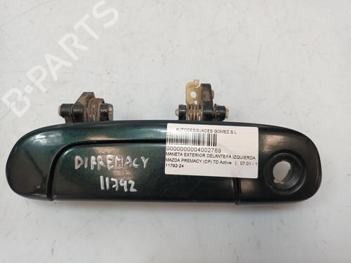 Used Front left exterior door handle MAZDA PREMACY (CP) 2.0 TD (101 hp) 19536454