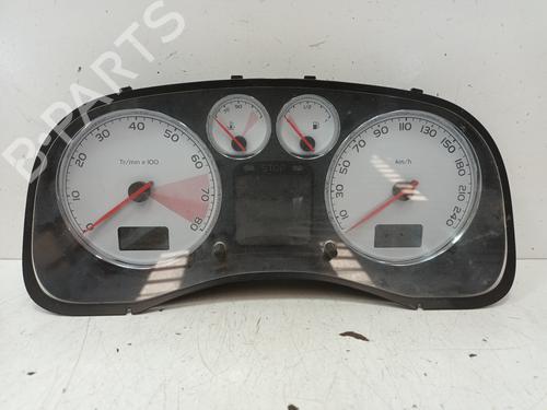 Used Instrument cluster PEUGEOT 307 (3A/C) 1.6 16V (109 hp) 17530927