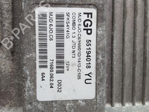 Engine control unit (ECU) OPEL COMBO Box Body/MPV 1.7 CDTI 16V | BP12809222M57 