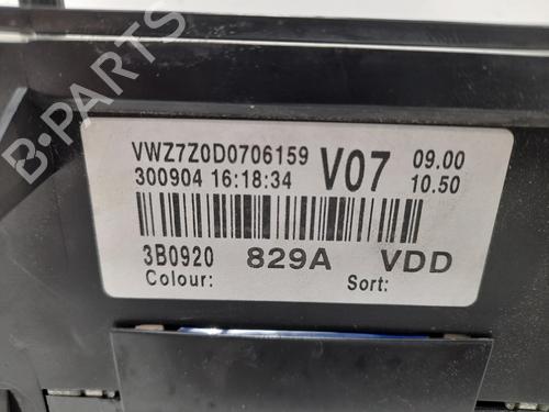 Instrument cluster VW PASSAT B5.5 (3B3) 1.9 TDI | BP12784398C47 