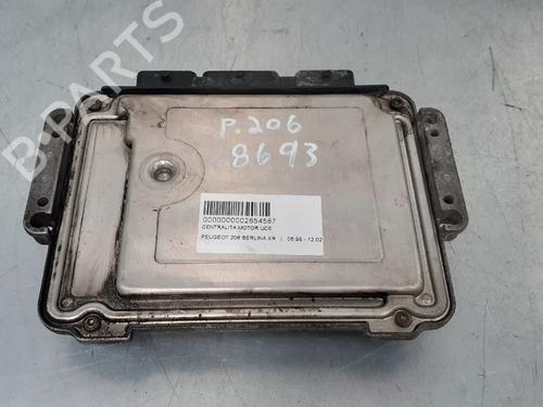 Engine control unit (ECU) PEUGEOT 206 Hatchback (2A/C) 1.4 HDi eco 70 | BP12770858M57 