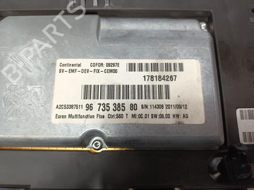 Instrument cluster CITROËN C4 Picasso I MPV (UD_) 1.6 VTi 120 | BP22924206C47 