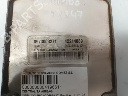Engine control unit (ECU) OPEL COMBO Tour 1.7 DI 16V | BP25050887M57 