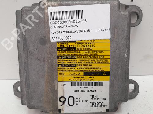 Used ECU airbags TOYOTA COROLLA Verso (_E12_) [2001-2007]  12859058