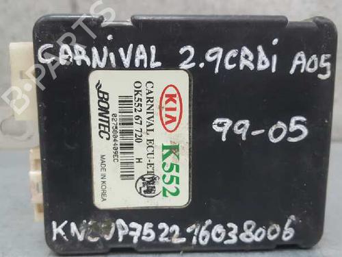 Used Electronic module KIA CARNIVAL II (GQ) 2.9 CRDi (144 hp) 12757074