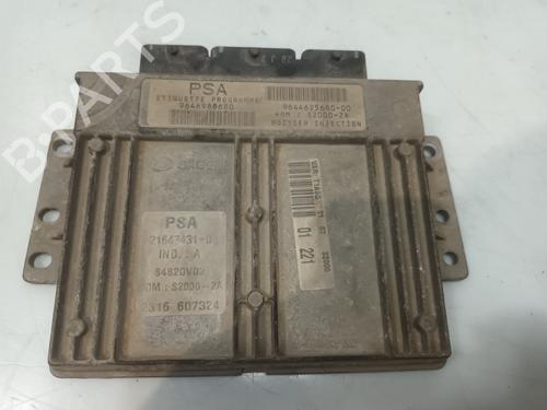Computer motormanagement PEUGEOT 206 Hatchback (2A/C) 1.4 LPG (75 hp) 30499519