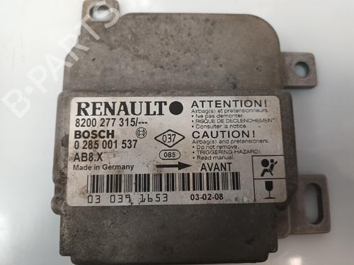 Kollisjonspute styreenhet RENAULT CLIO II (BB_, CB_) 1.5 dCi (B/CB07) | BP18198351M53 