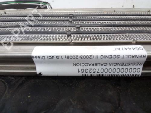 Used Heater resistor RENAULT GRAND SCÉNIC II (JM0/1_) 1.5 dCi (103 hp) 12810695