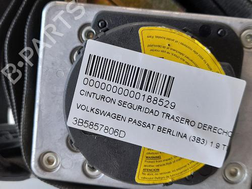 Rear right seatbelt VW PASSAT B5.5 (3B3)  | BP12727572I28 