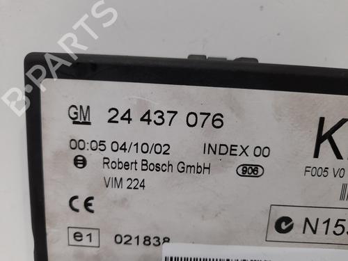 Comfort control module OPEL ZAFIRA A MPV (T98) 2.0 DTI 16V (F75) | BP12778016M56 