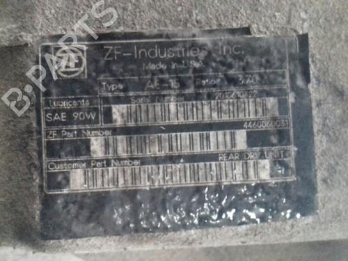 Rear differential MERCEDES-BENZ M-CLASS (W163) ML 320 (163.154) | BP12742913M24 