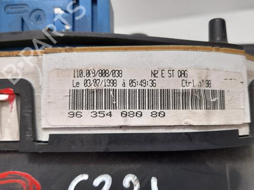 Instrument cluster PEUGEOT 306 (7B, N3, N5) 1.6 SR | BP12732589C47 