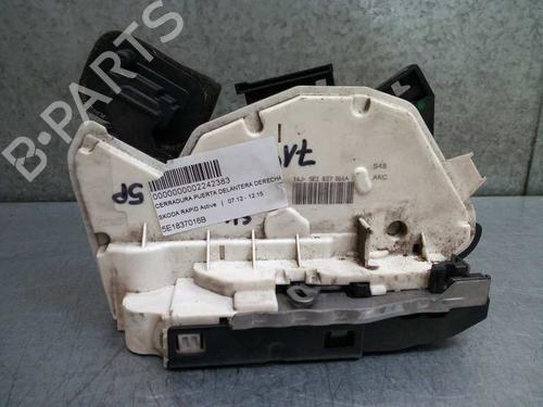 Used Front right lock SKODA RAPID (NH3, NK3, NK6) 1.6 TDI (105 hp) 12748629