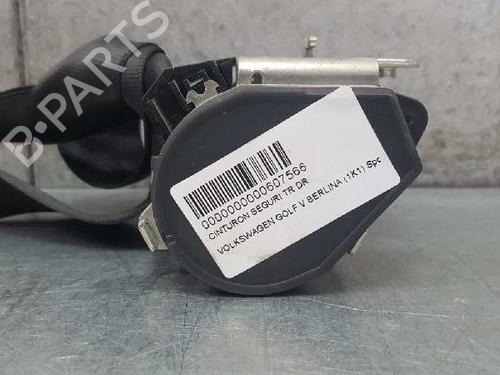 Sikkerhedssele bag højre VW GOLF V (1K1) 1.4 TSI (140 hp) 12806055
