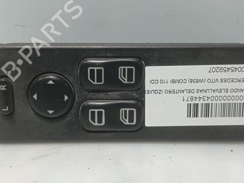 Used Left front window switch MERCEDES-BENZ VITO Van (W638) 110 CDI 2.2 (638.094) (102 hp) 31991655