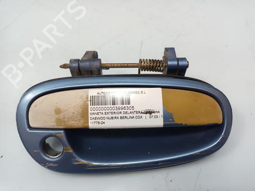 Used Front right exterior door handle DAEWOO NUBIRA Saloon (J200) 1.8 (122 hp) 19276504