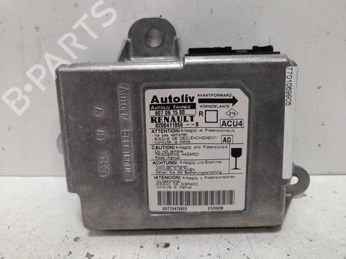 Kollisjonspute styreenhet RENAULT MEGANE II (BM0/1_, CM0/1_) 1.9 dCi (BM0G, CM0G) (120 hp) 12786100