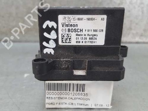 Used Heater resistor FORD FIESTA VI (CB1, CCN) 1.6 TDCi (90 hp) 12696771