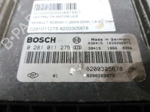 Engine control unit (ECU) RENAULT SCÉNIC II (JM0/1_) 1.9 dCi (JM0G, JM12, JM1G, JM2C) | BP12801908M57 