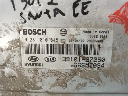 Used Engine control unit (ECU) HYUNDAI SANTA FÉ I (SM) 2.0 CRDi (113 hp) 30110968