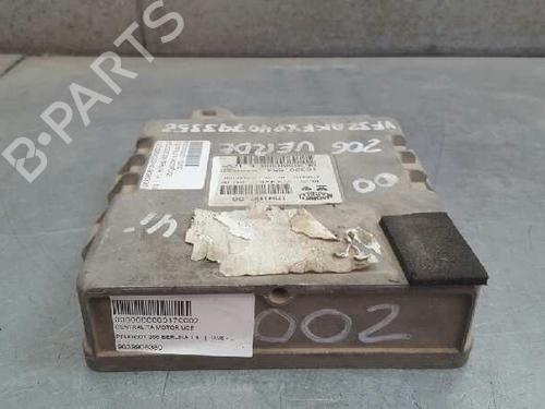 Used Engine control unit (ECU) PEUGEOT 206 Saloon 1.4 (75 hp) 12717563