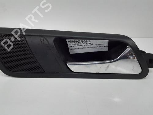 Høyre bak invendig håndtak VW PASSAT B6 (3C2) 2.0 TDI (140 hp) 12849863