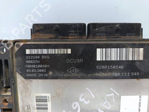 Engine control unit (ECU) RENAULT KANGOO (KC0/1_) D 65 1.9 (KC0E, KC02, KC0J, KC0N) | BP38684397M57 - Image 4