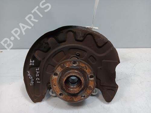 Used Left front steering knuckle VW TOURAN (5T1) 1.6 TDI (110 hp) 23843782