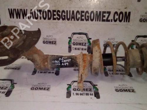 Used Left front shock absorber OPEL KADETT E Hatchback (T85) 1.7 D (C08, C48, D08, D48) (57 hp) 12789835