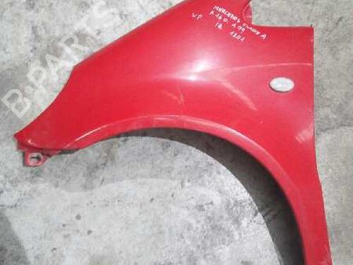 Used Left front fenders MERCEDES-BENZ A-CLASS (W168) A 160 CDI (168.007) (60 hp) 12801457