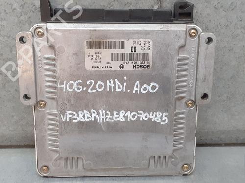 Engine control unit (ECU) PEUGEOT 406 (8B) 2.0 HDI 110 | BP12691550M57 